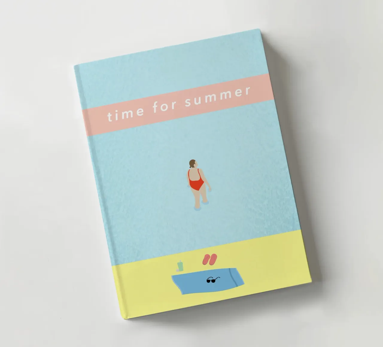 time for summer notebook by natural neutral