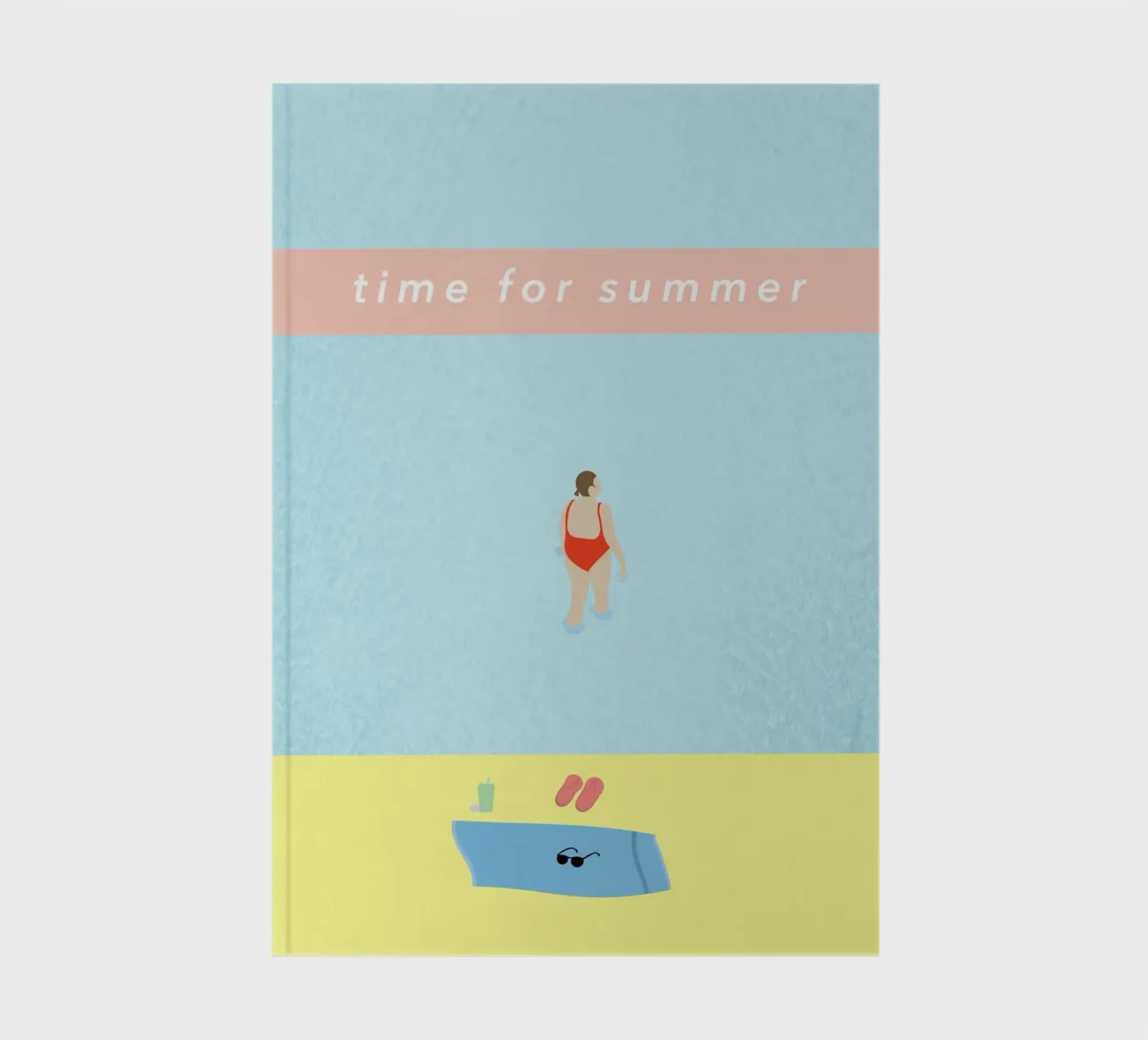 time for summer notebook by natural neutral