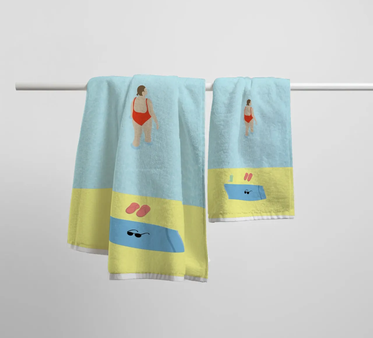 time for summer asciugamano da bagno da natural neutral
