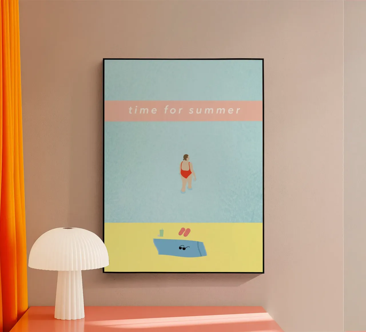 time for summer plexiglass da natural neutral