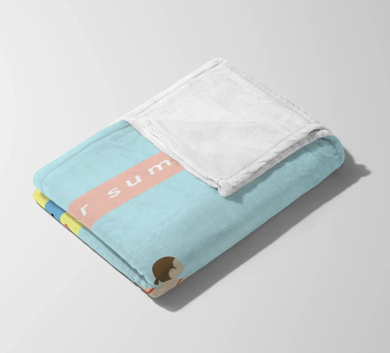 time for summer coperta in pile da natural neutral