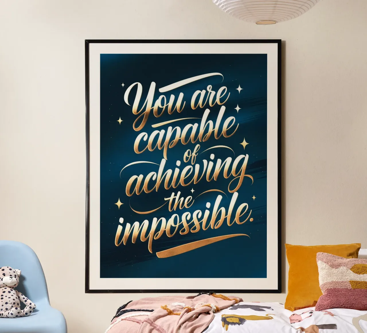 Vous êtes capable de réaliser l'impossible poster de logic