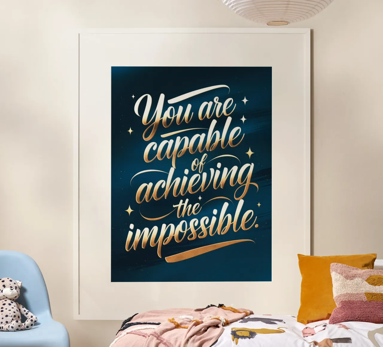 Vous êtes capable de réaliser l'impossible poster de logic