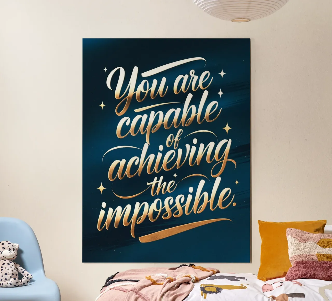 Vous êtes capable de réaliser l'impossible poster de logic