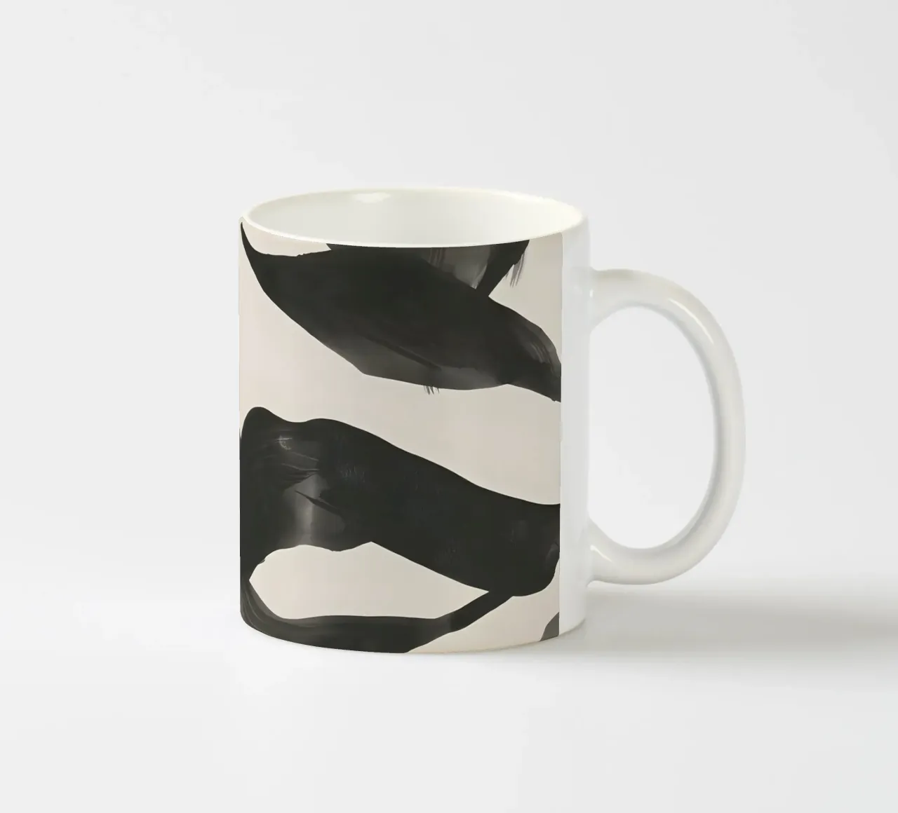 Armonia in movimento - Forme fluide e artistiche tazza in ceramica da Kunst und Kontrast