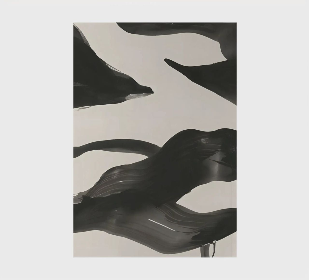 Harmony in motion - Artful flowing forms notebook by Kunst und Kontrast