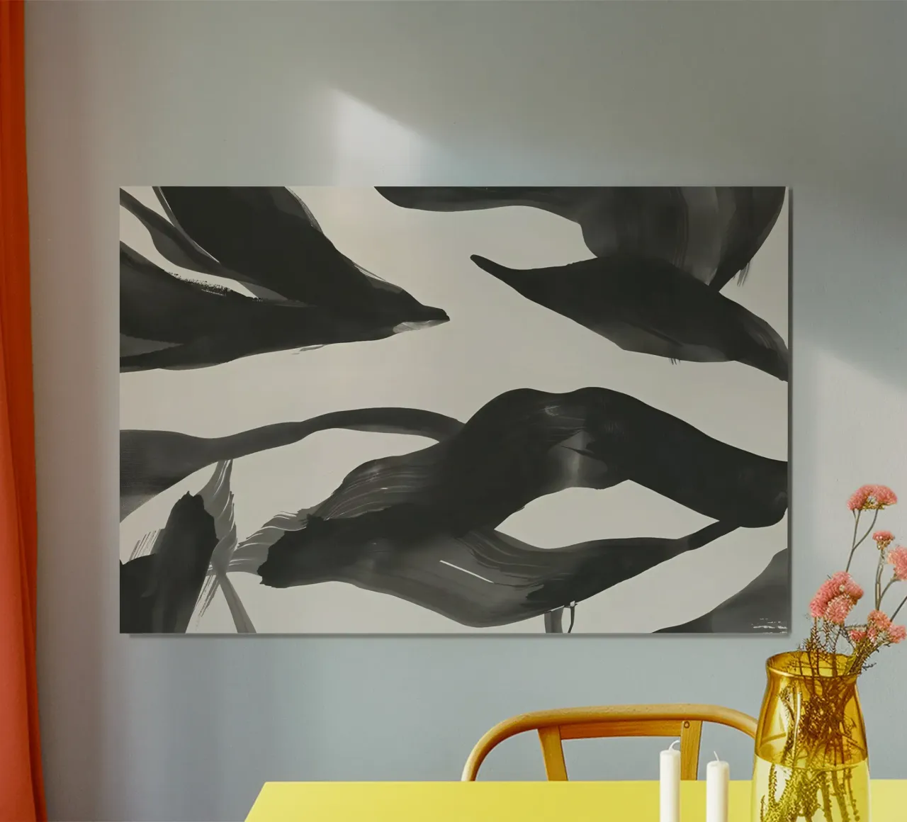 Harmony in motion - Artful flowing forms hahnemühle by Kunst und Kontrast
