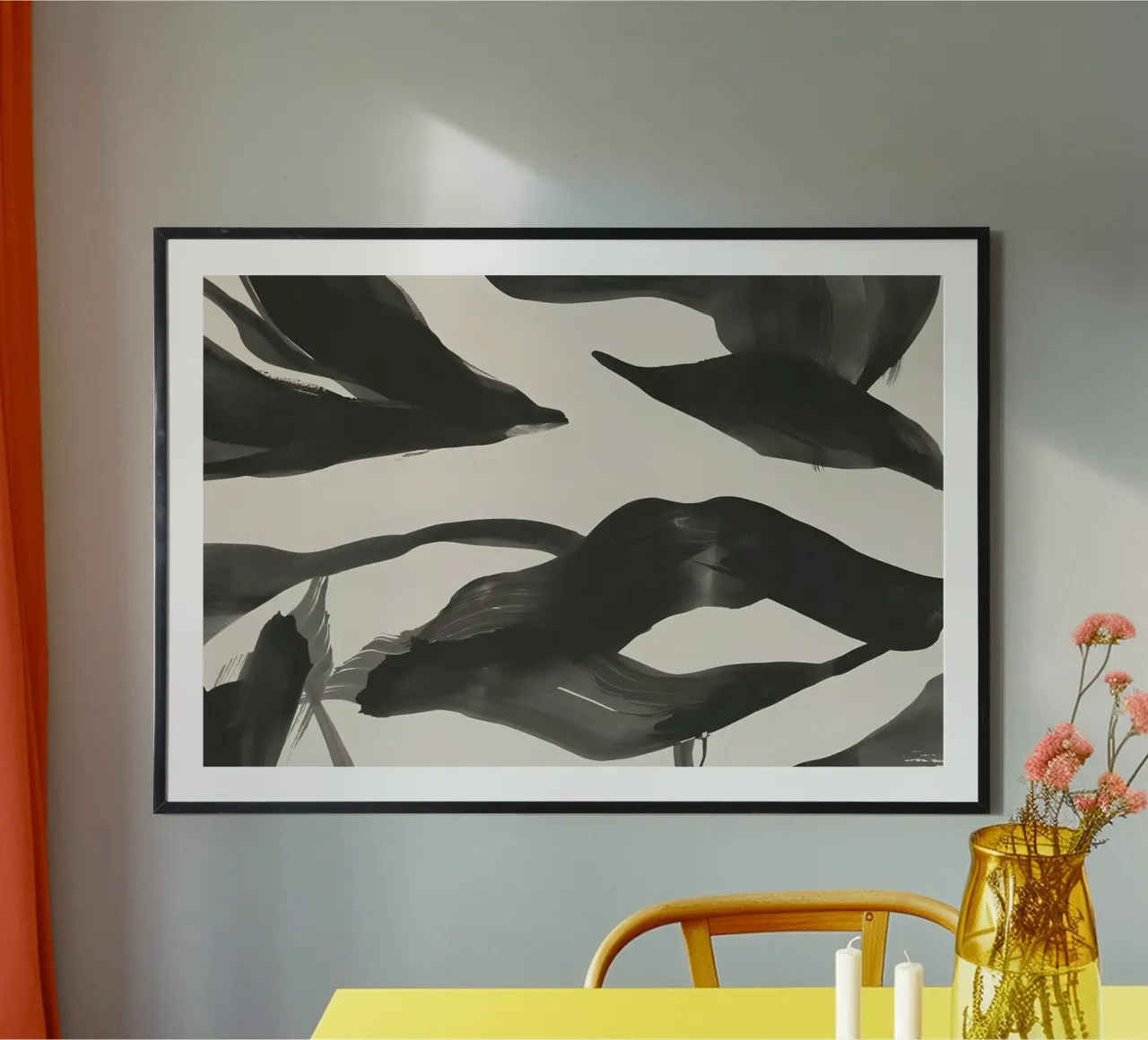 Harmony in motion - Artful flowing forms hahnemühle by Kunst und Kontrast