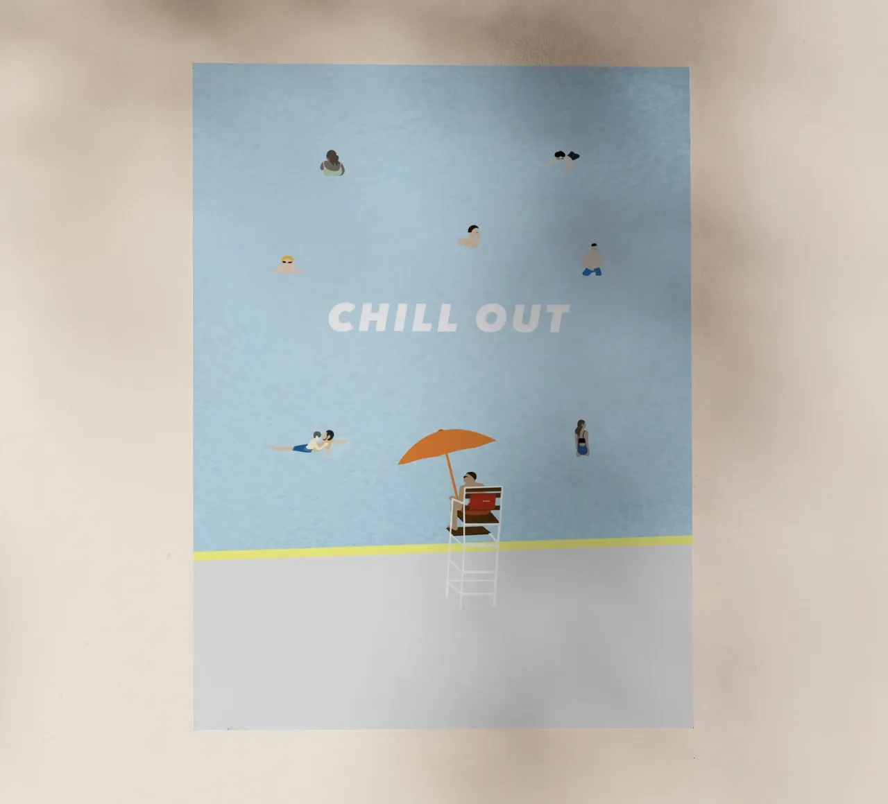 chill out - summer pool pellicola backlit da natural neutral