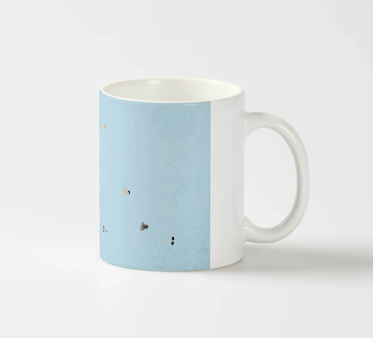 chill out - summer pool tazza in ceramica da natural neutral