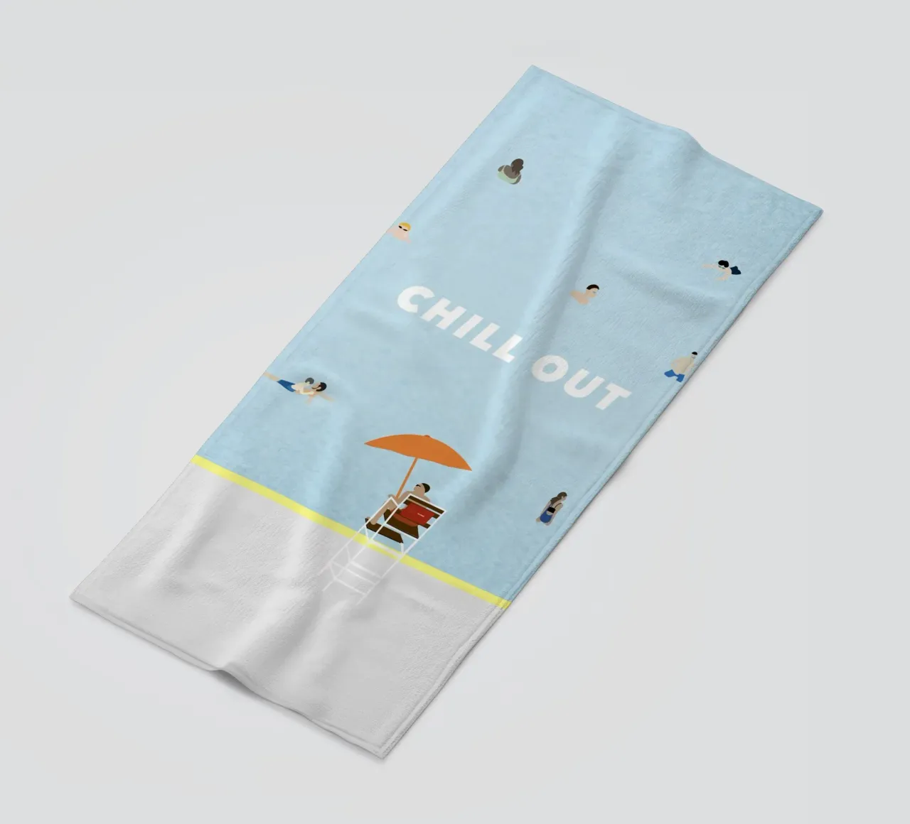 chill out - summer pool telo mare da natural neutral