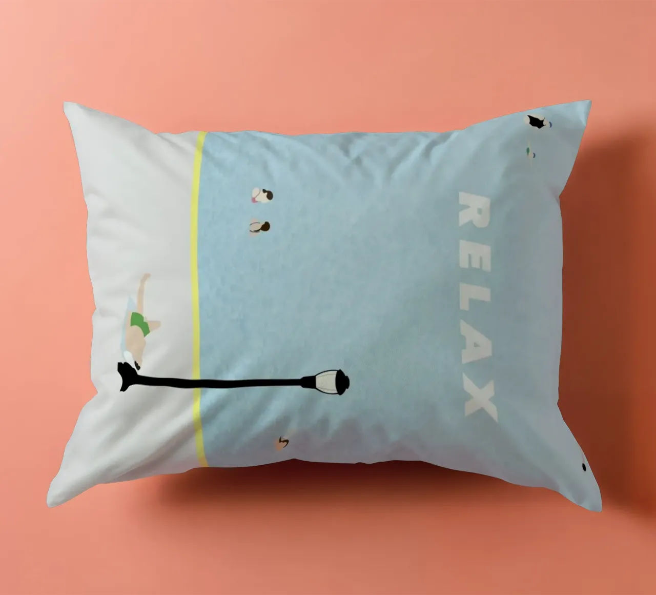 RELAX - SUMMER POOL cuscino da natural neutral