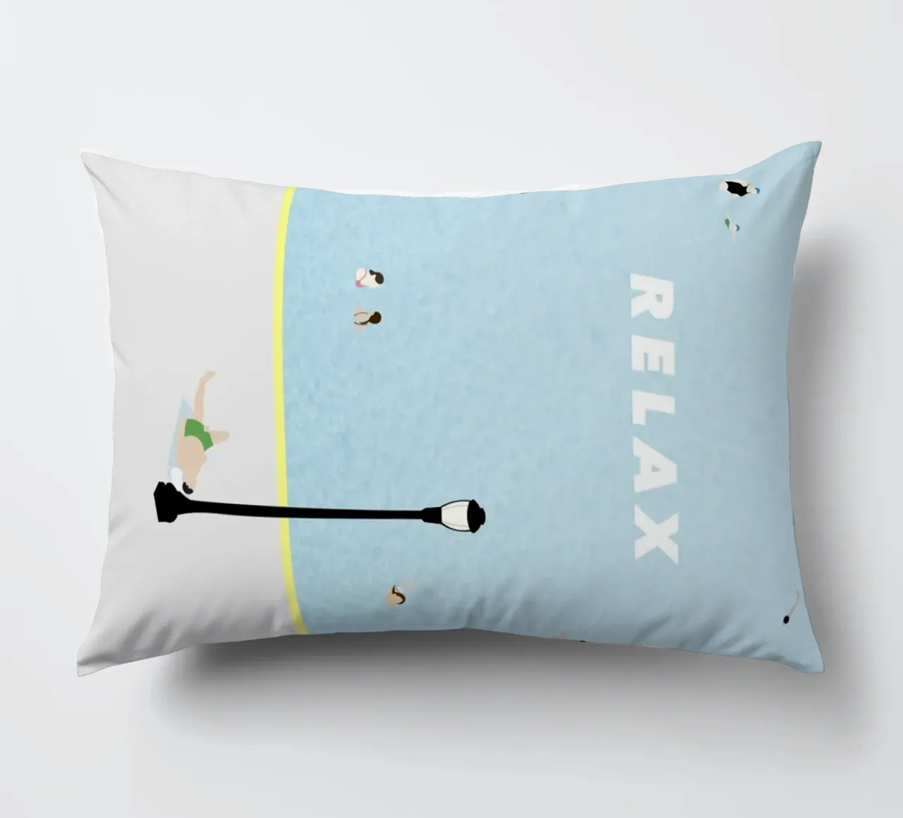 RELAX - SUMMER POOL cuscino da natural neutral