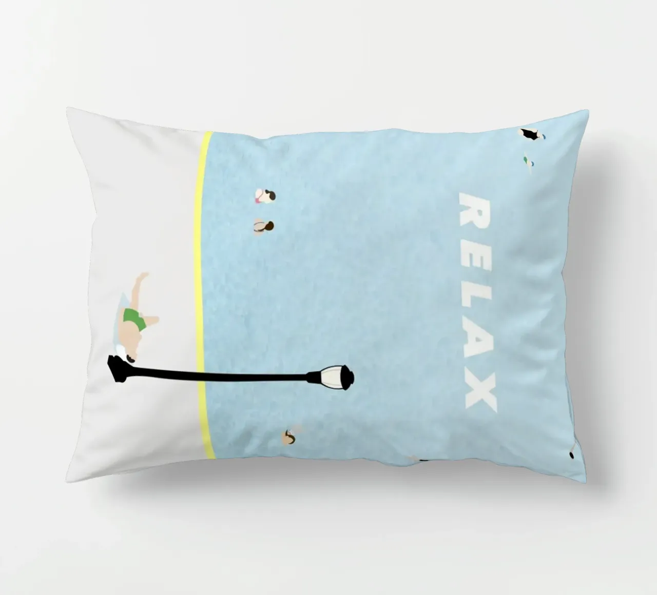 RELAX - SUMMER POOL cuscino da natural neutral