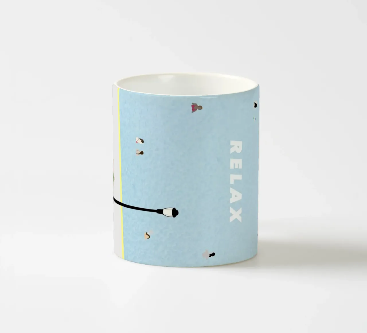 RELAX - SUMMER POOL tazza in ceramica da natural neutral