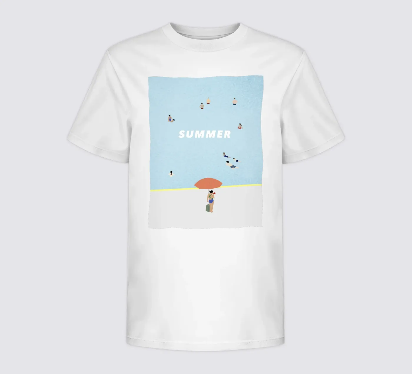 SUMMER POOL Kinder T-Shirt von natural neutral