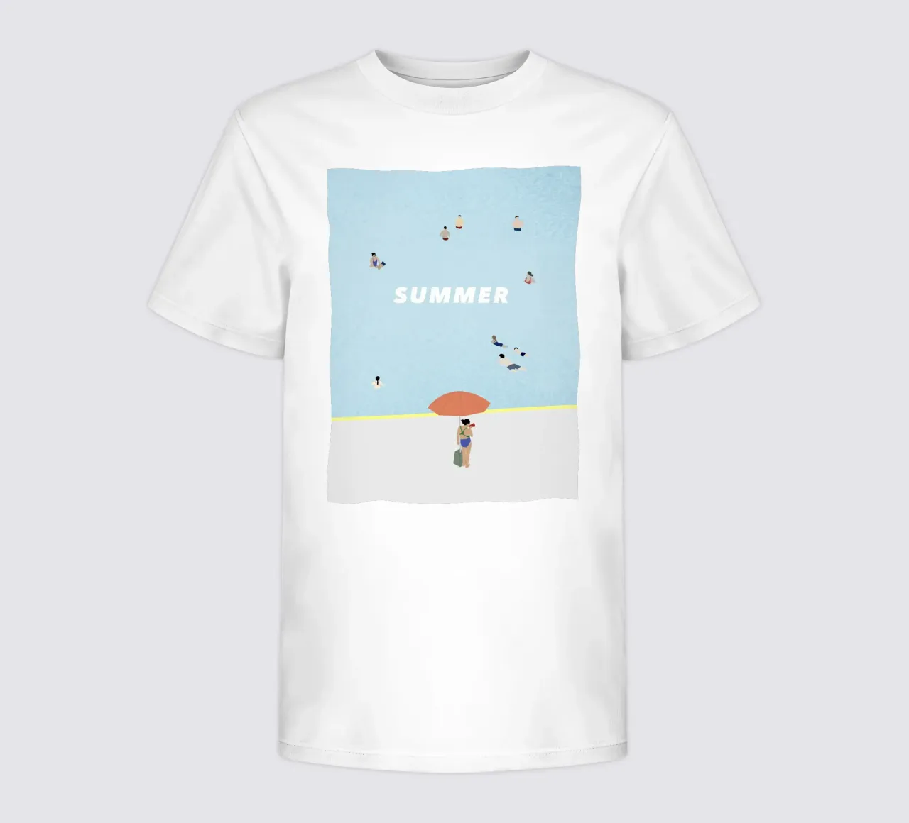 SUMMER POOL t-shirt bambini da natural neutral