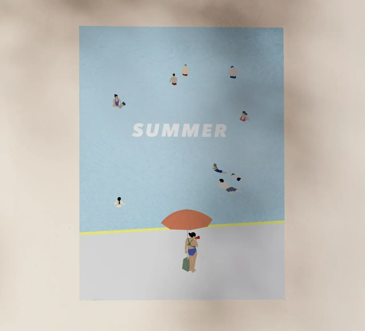 SUMMER POOL pellicola backlit da natural neutral