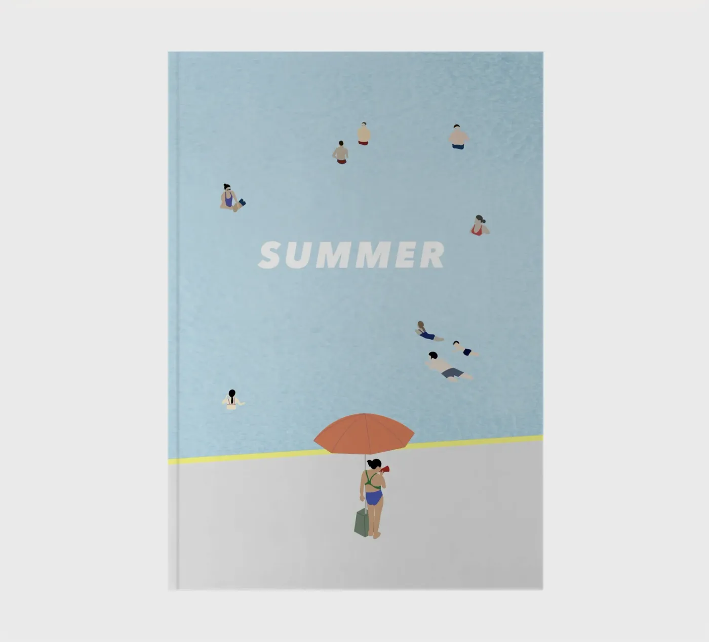 SUMMER POOL notebook by natural neutral
