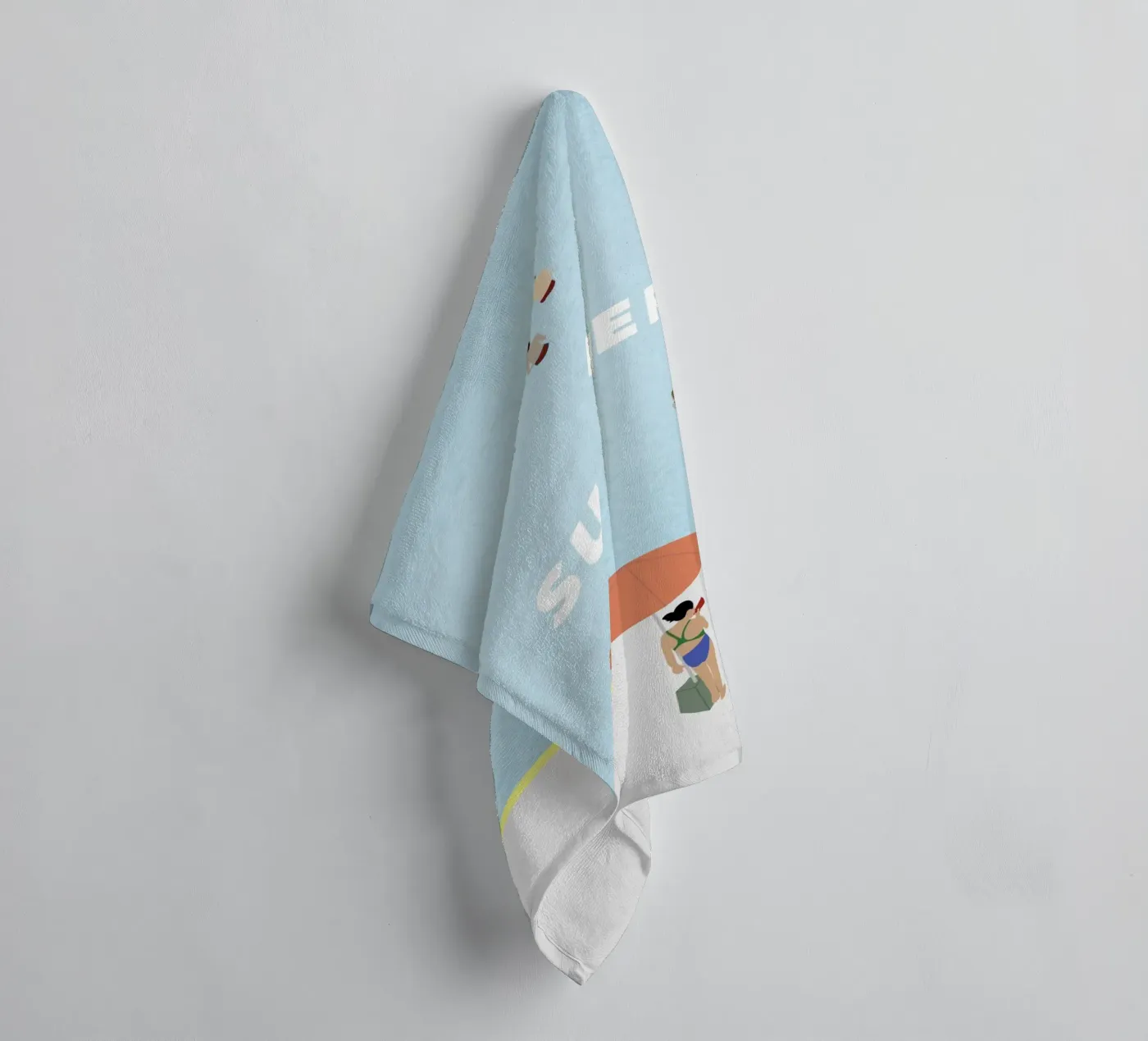 SUMMER POOL badhanddoek van natural neutral