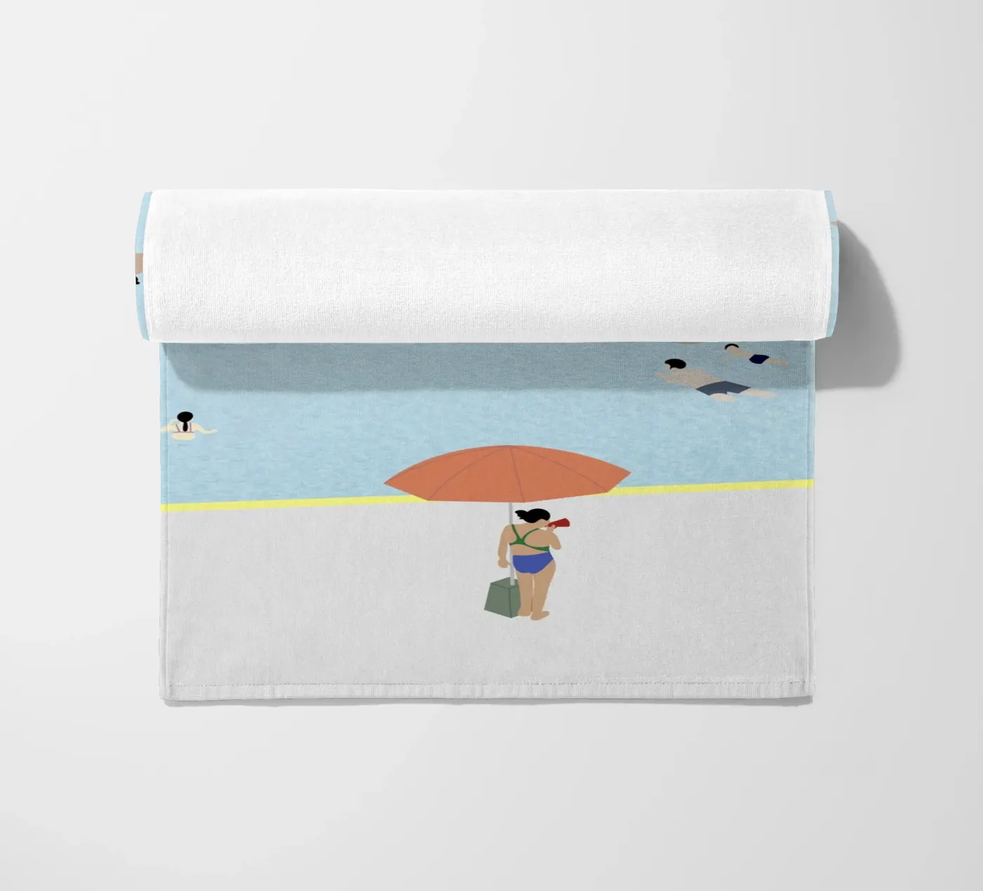 SUMMER POOL strandhanddoek van natural neutral