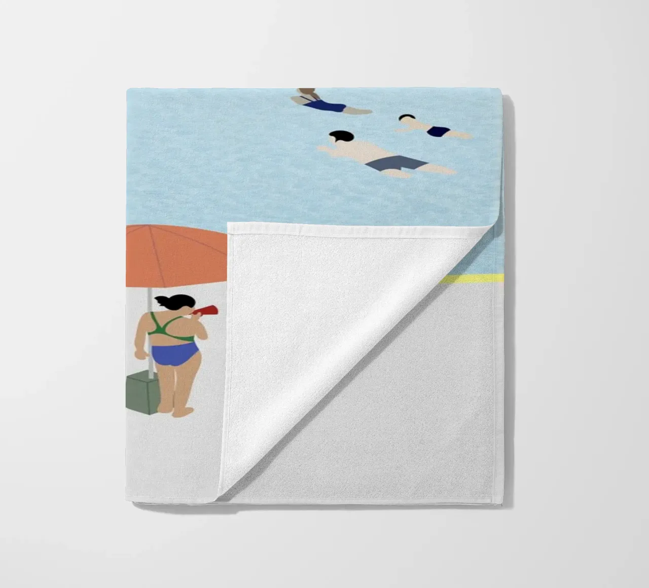 SUMMER POOL telo mare da natural neutral