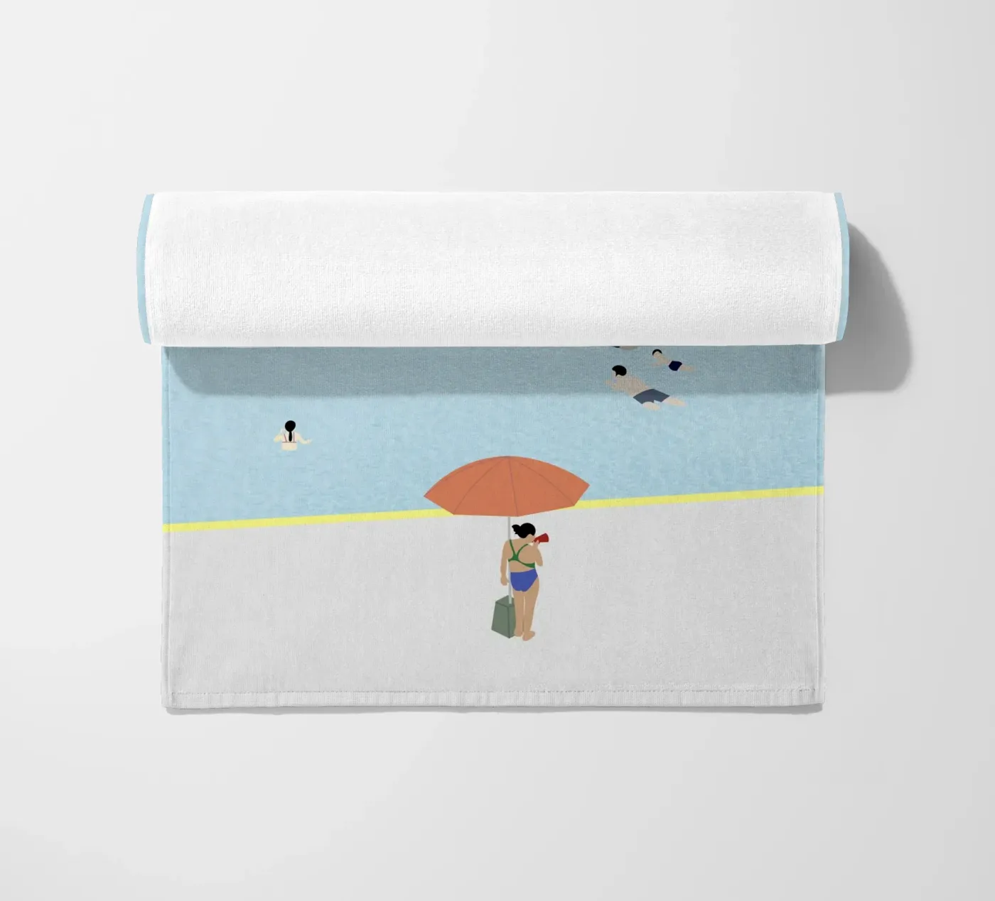 SUMMER POOL strandhanddoek van natural neutral