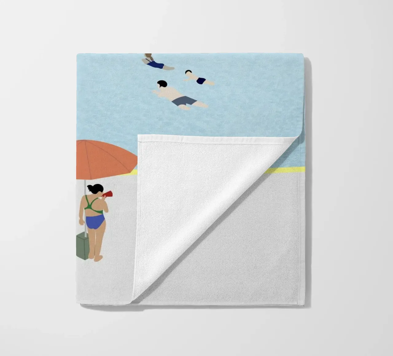 SUMMER POOL telo mare da natural neutral