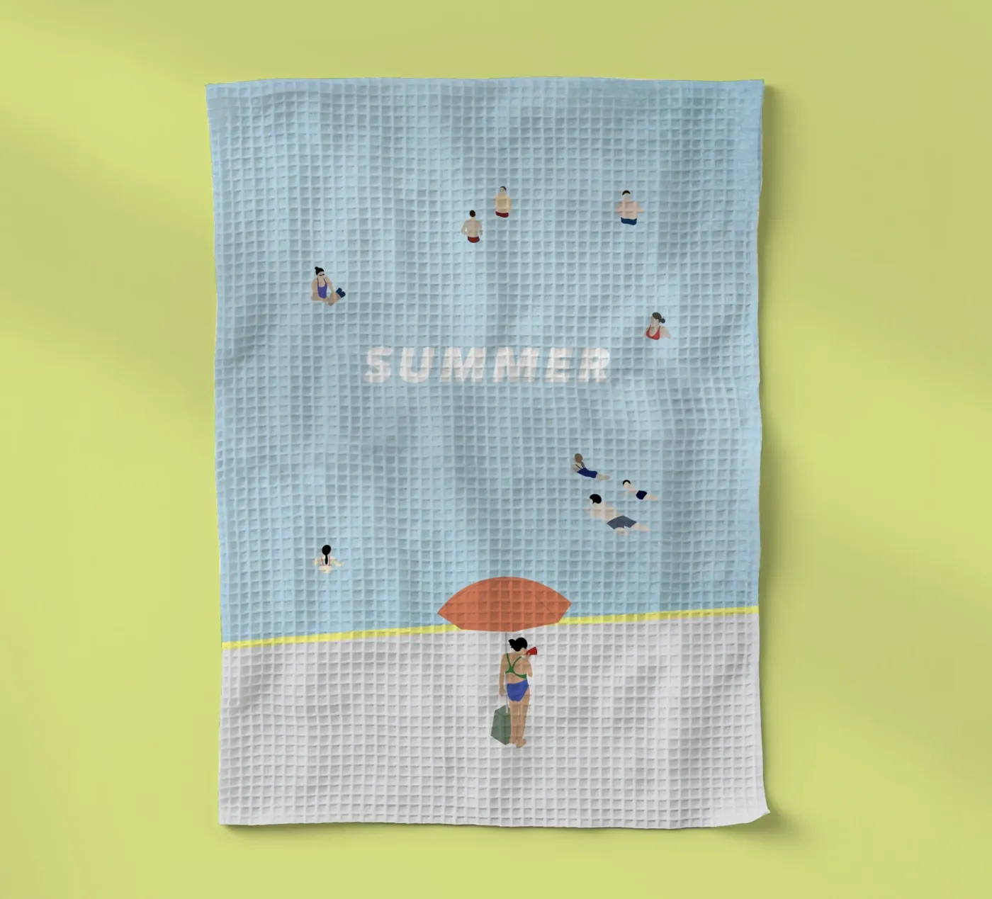 SUMMER POOL torchon de natural neutral