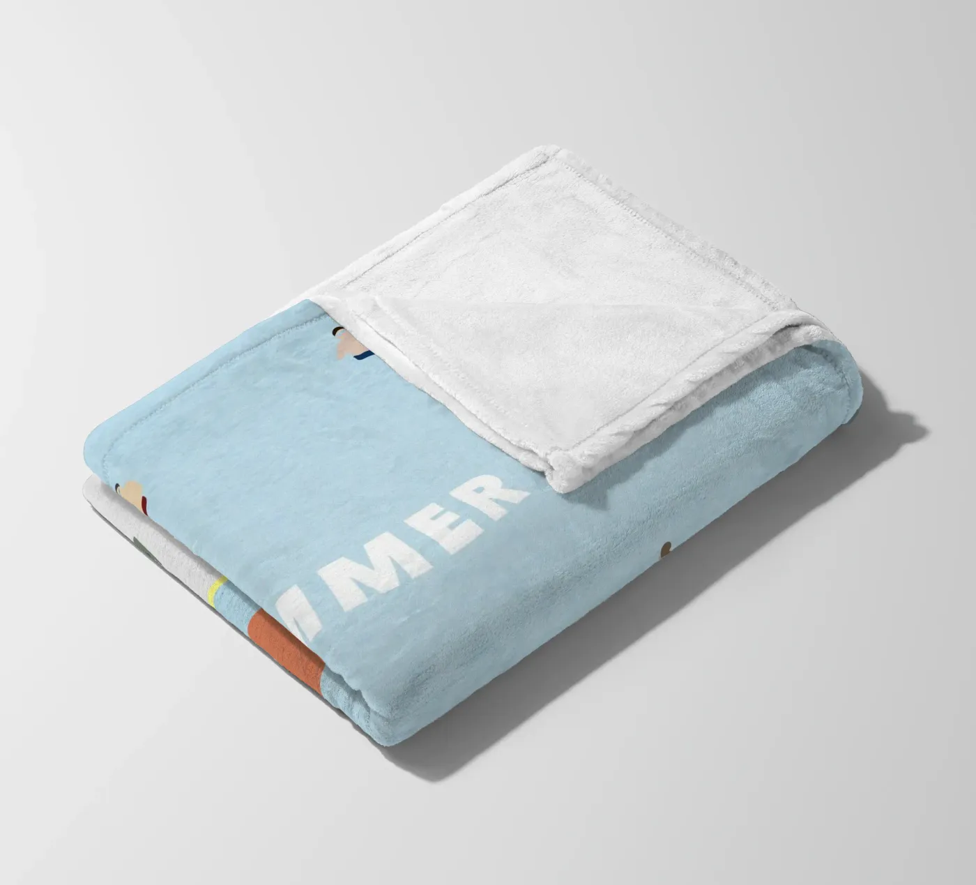 SUMMER POOL Fleecedecke von natural neutral