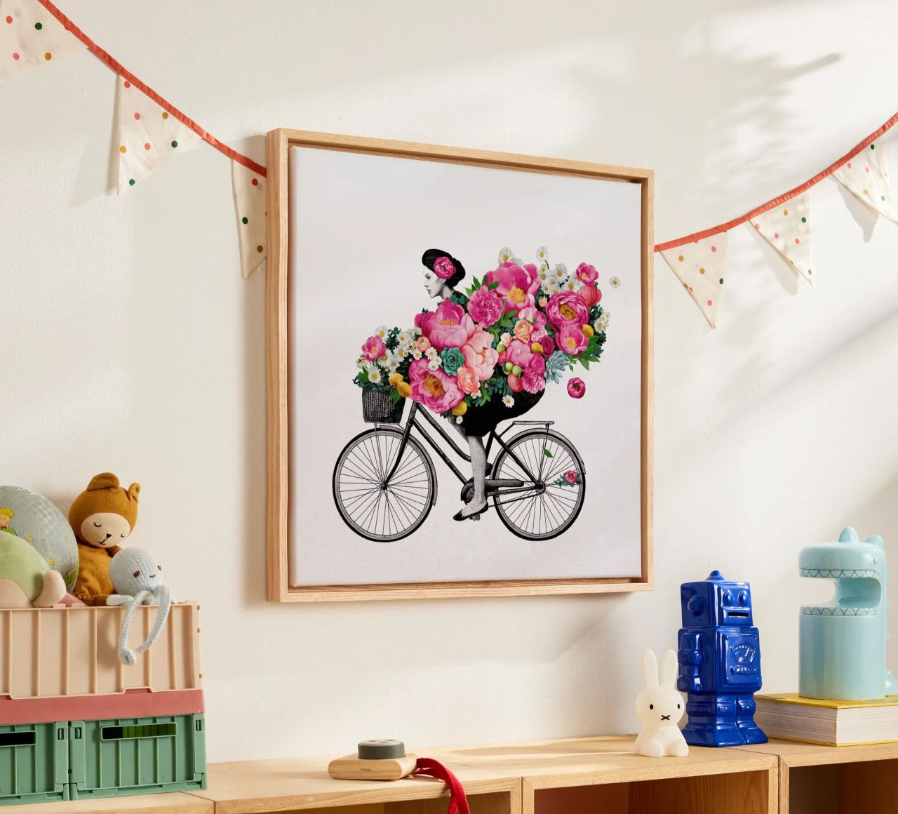 Floral Leinwand von Laura Graves