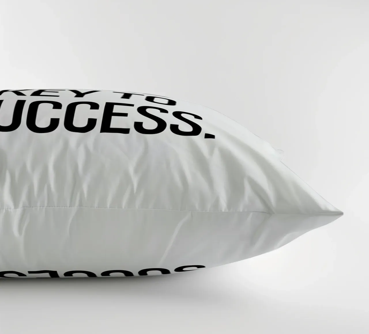La perseveranza è la chiave del successo cuscino da logic