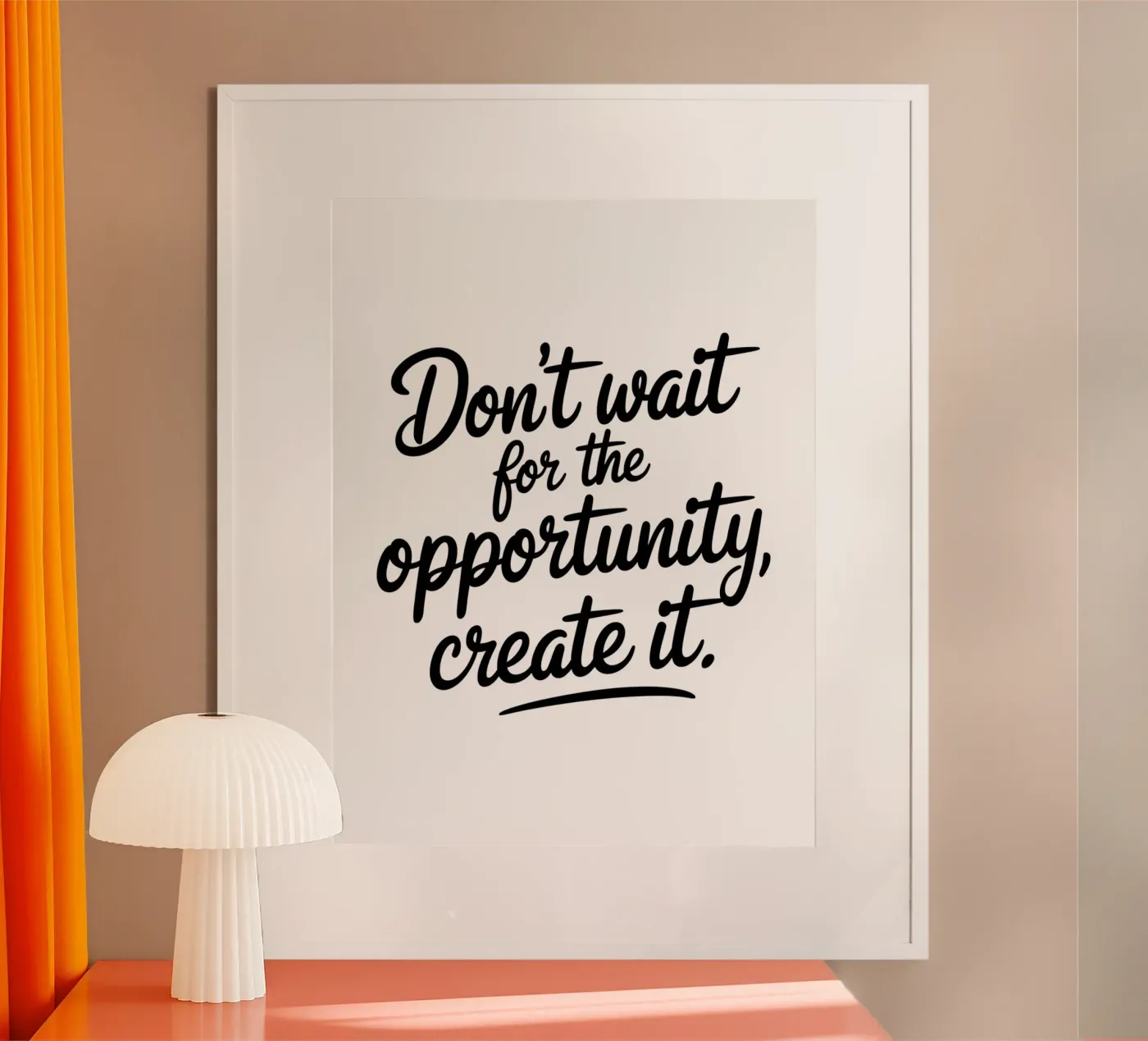 n'attendez pas poster de logic