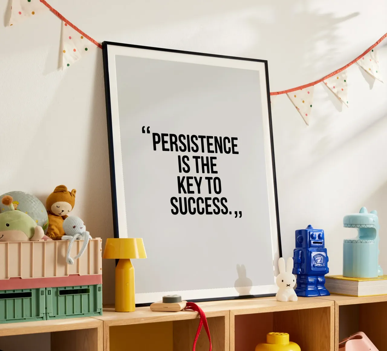 PERSISTENCE IS THE KEY TO SUCCESS. hahnemühle by logic