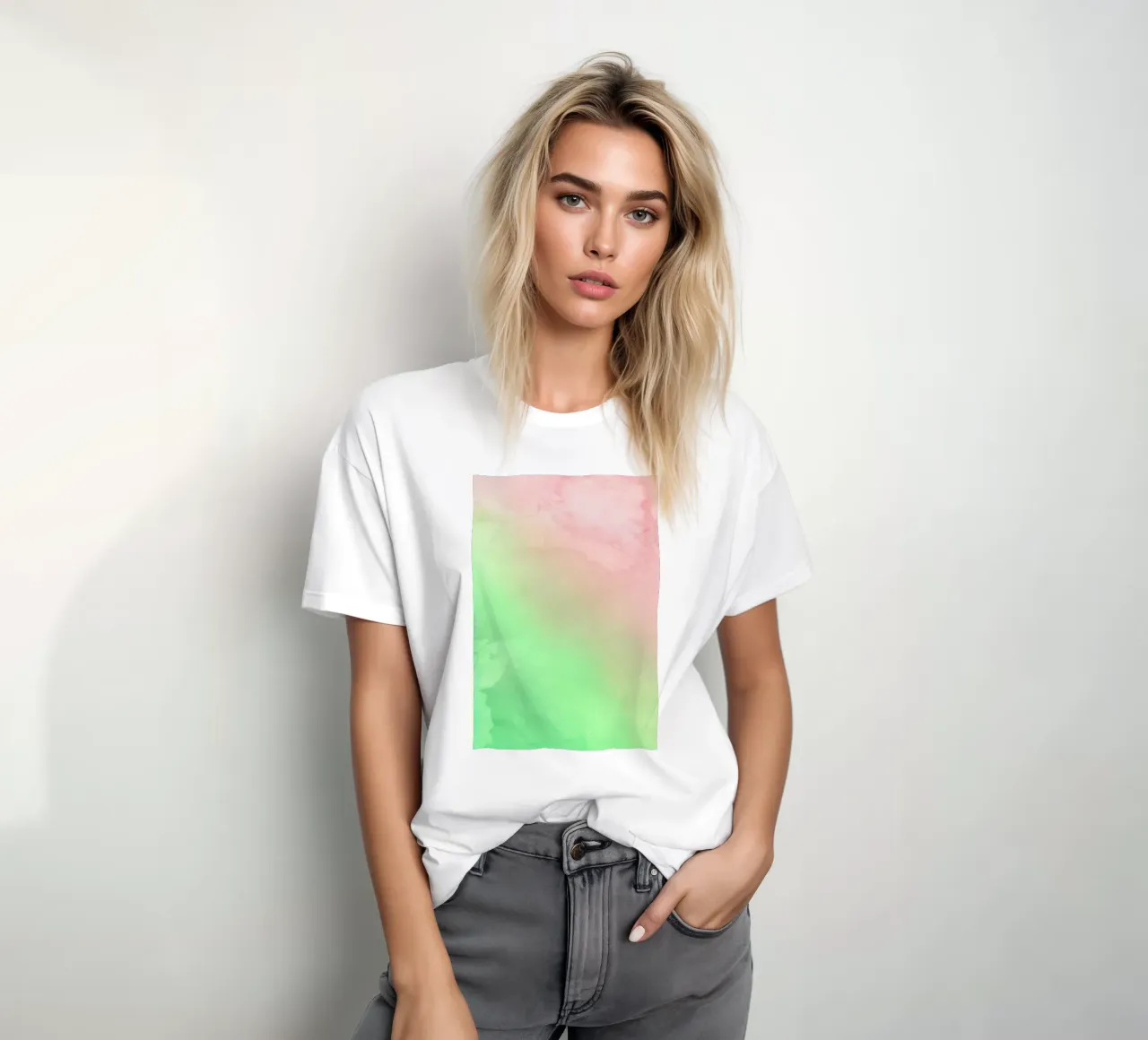 Greenely and Rose Quartz Prints t-shirt da cafelab