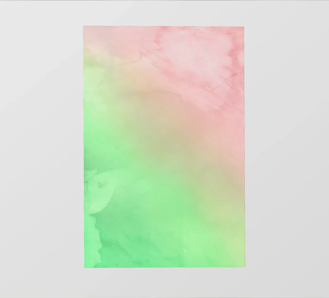 Greenely and Rose Quartz Prints pellicola backlit da cafelab