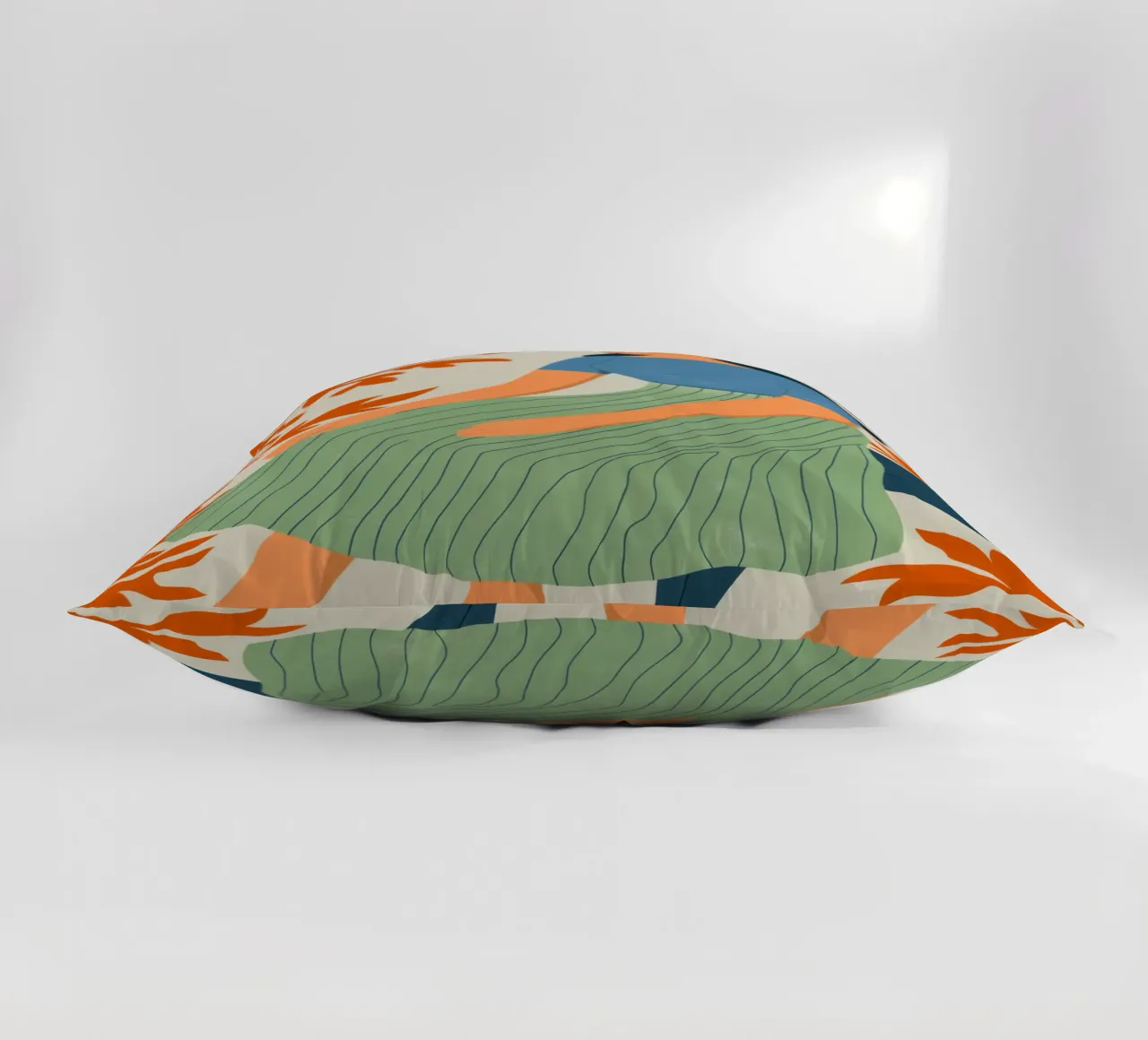 Abstract Rest decorative cushion by Artie Shifa