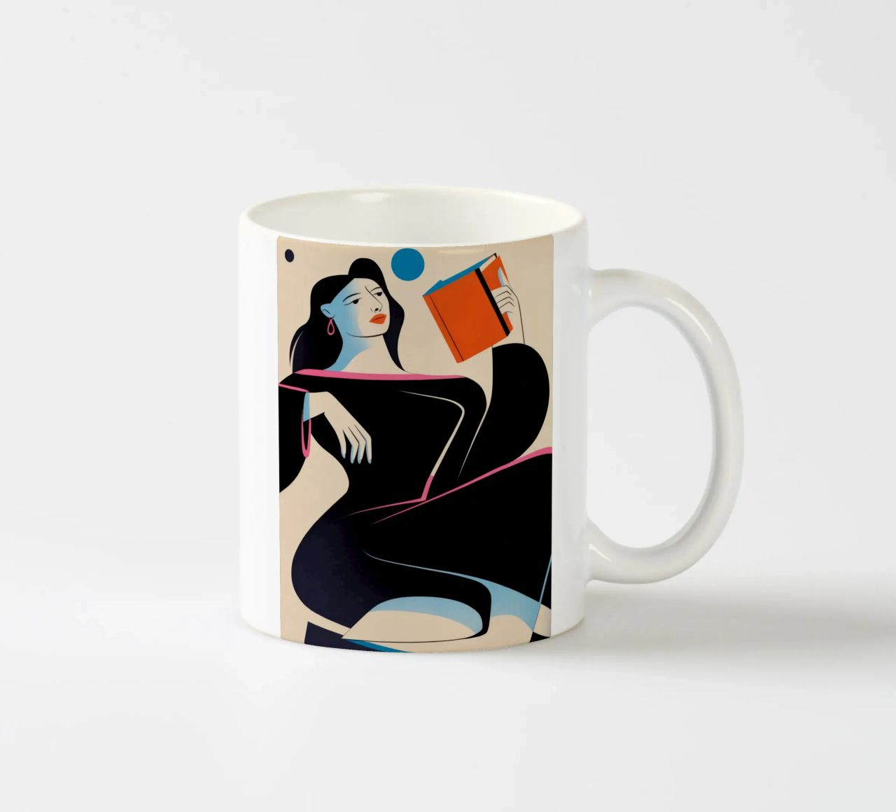 Momenti di riflessione tazza in ceramica da Artie Shifa