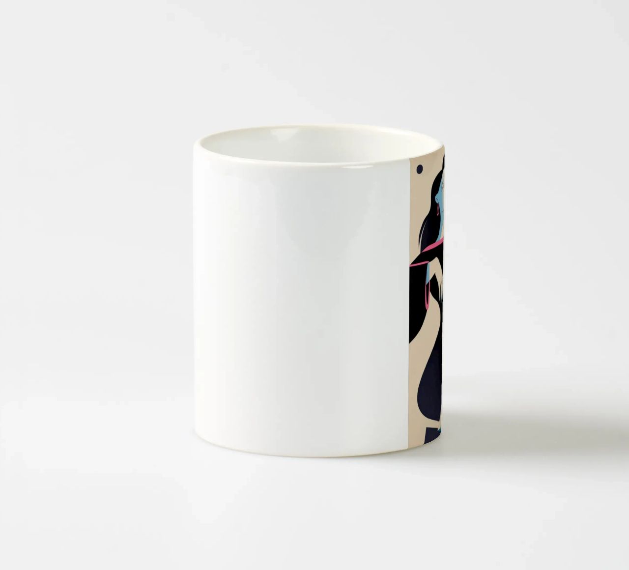 Momenti di riflessione tazza in ceramica da Artie Shifa