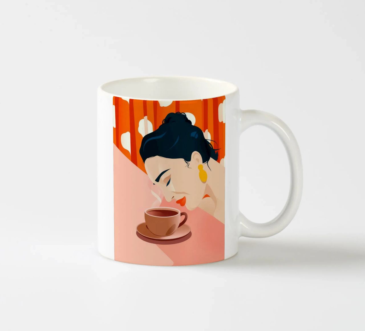 Momento caffè caldo tazza in ceramica da Artie Shifa