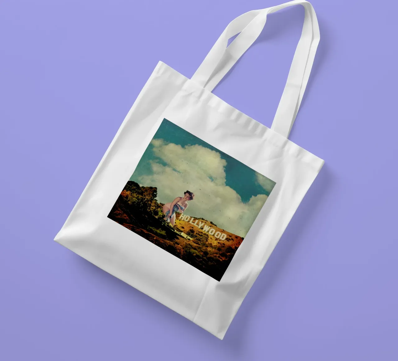 L.A. Pinup borsa in juta da Jason Brueck