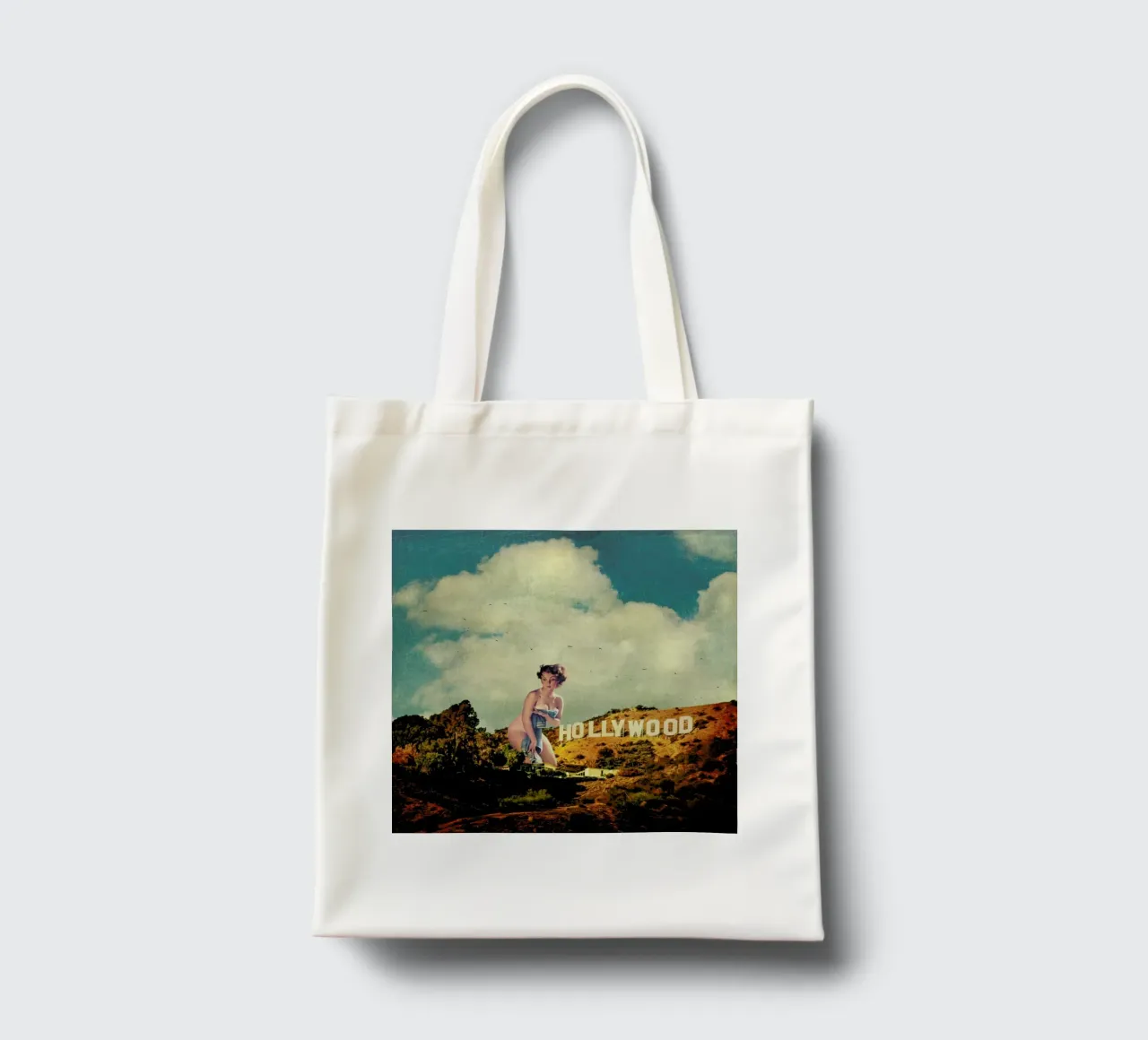 L.A. Pinup borsa in juta da Jason Brueck