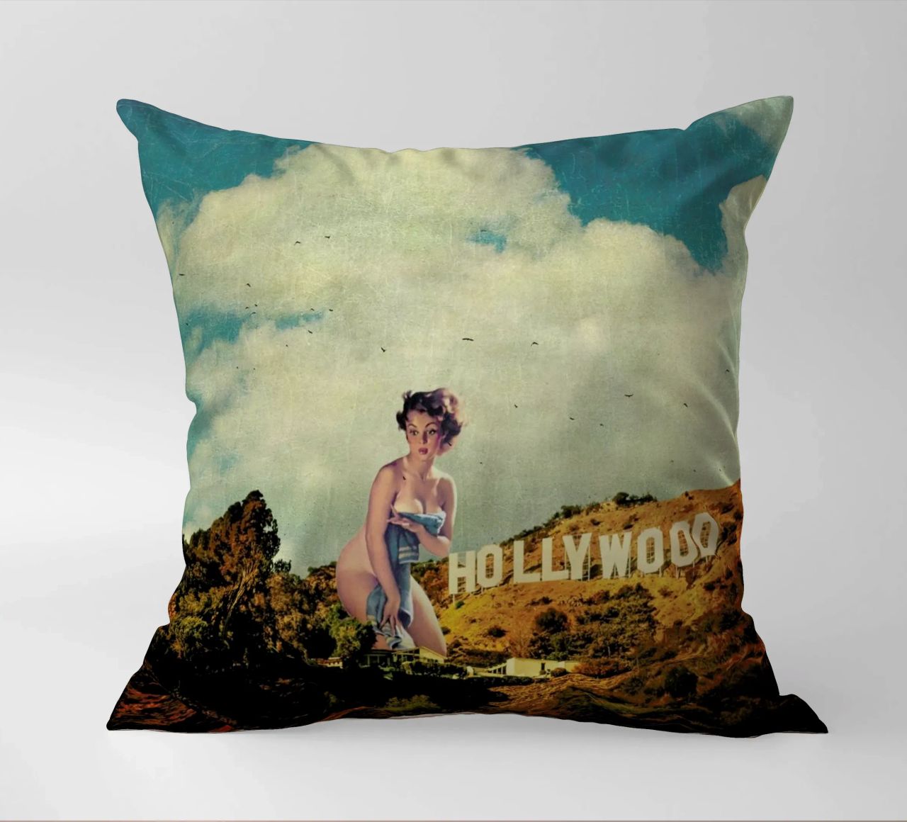 L.A. Pinup cuscino da Jason Brueck