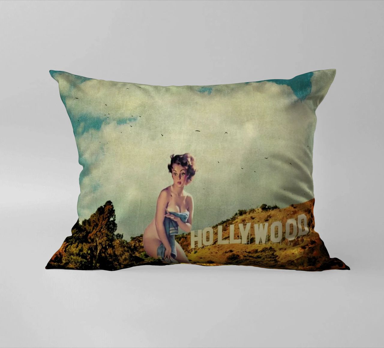 L.A. Pinup cuscino da Jason Brueck