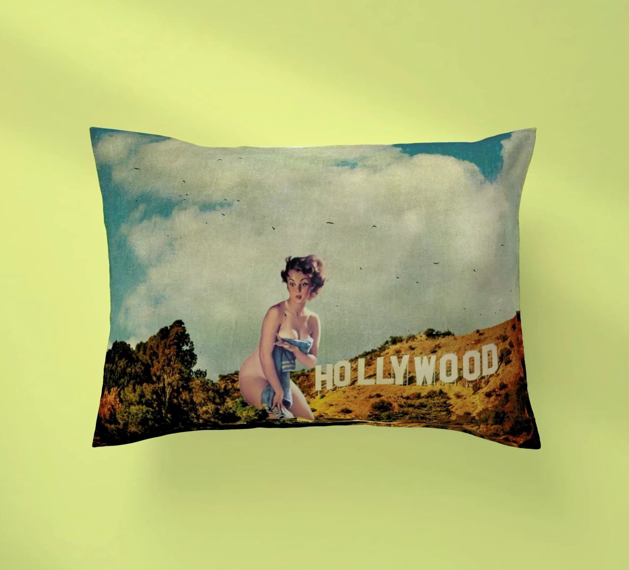 L.A. Pinup cuscino da Jason Brueck