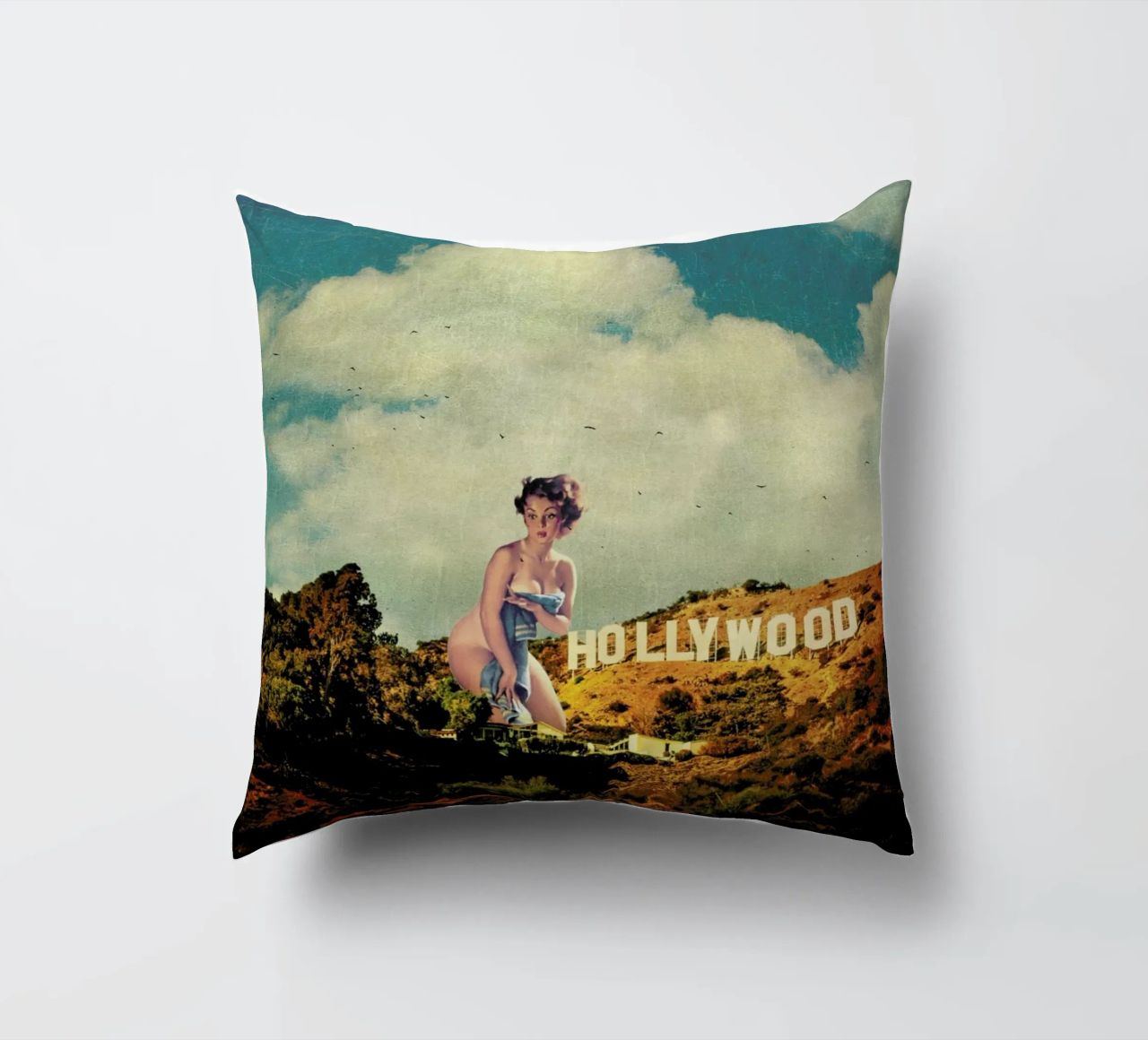 L.A. Pinup cuscino da Jason Brueck
