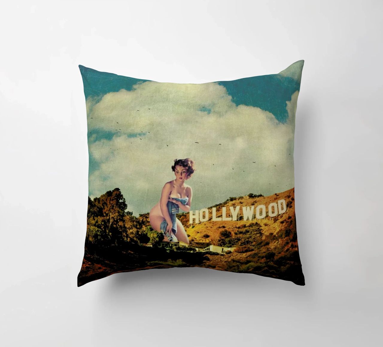L.A. Pinup cuscino da Jason Brueck