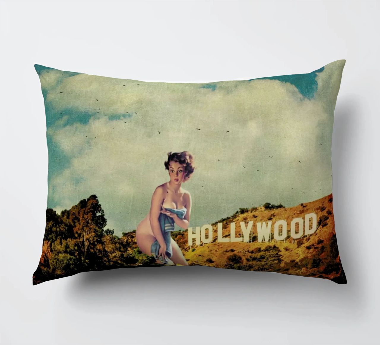 L.A. Pinup cuscino da Jason Brueck