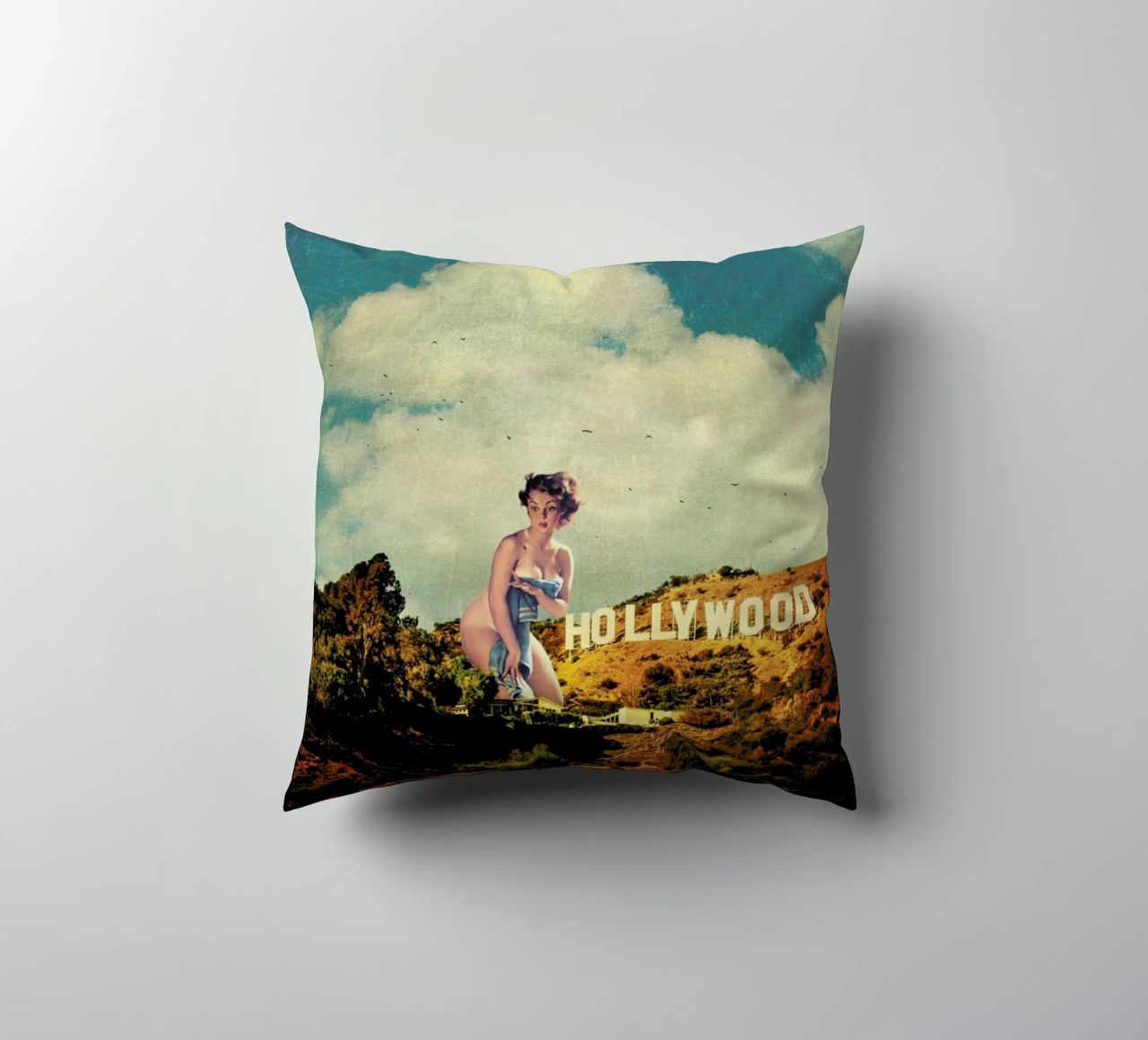 L.A. Pinup cuscino da Jason Brueck