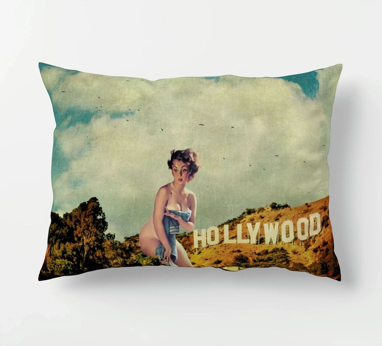 L.A. Pinup cuscino da Jason Brueck